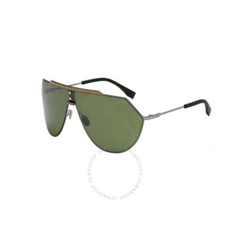 Sunglasses Fendi Men FF M 22 FS 06lb Ruthenium T4 Black 